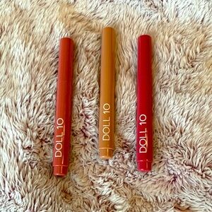 Pink and Red Lip Balm & Gloss Collection